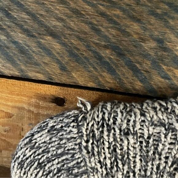 Loft Outlet Gray Marled Knit Sweater Size Medium - Picture 10 of 12